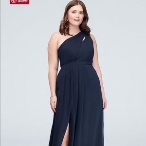 David’s bridal bridesmaid dress